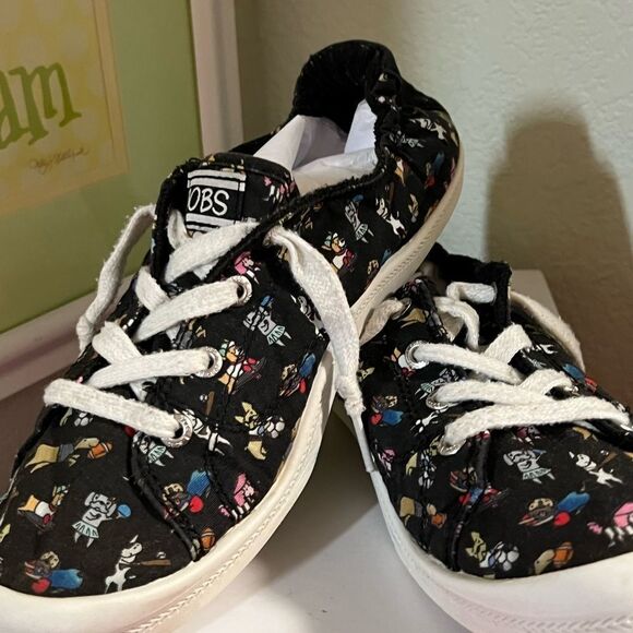 Sketchers Bob’s Black Slip On Sneakers Size 8.5 #BOB3 - Picture 8 of 8